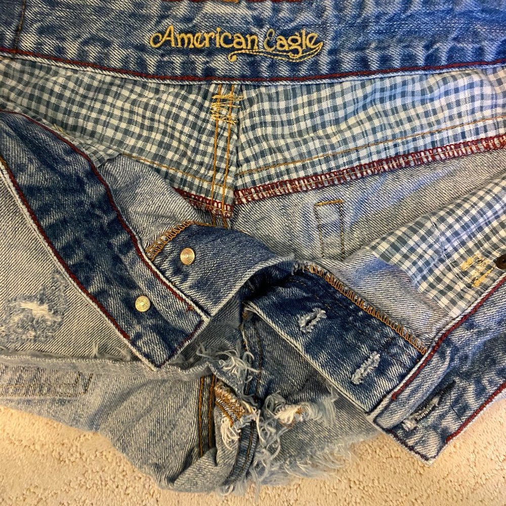 American eagle denim shorts